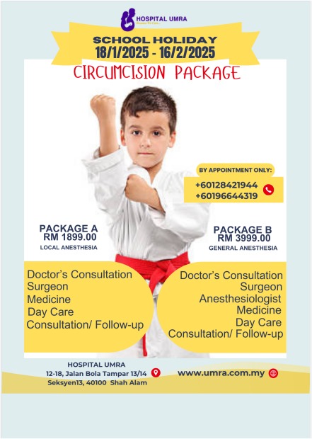 School Holidays Circumcision Package | Hospital Umra | Child-Friendly Procedure | Fast Recovery